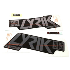 Rockshox Fork Decal Kit - 35mm Lyrik Ultimate