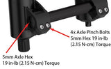 Fox Lower Leg Axle Pinch Bar 40mm 2014+