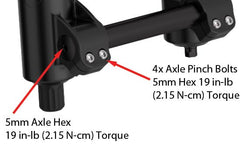 Fox Lower Leg Axle Pinch Bar 40mm 2014+