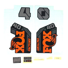 Fox Decal Kit Factory Series - 40mm 2021