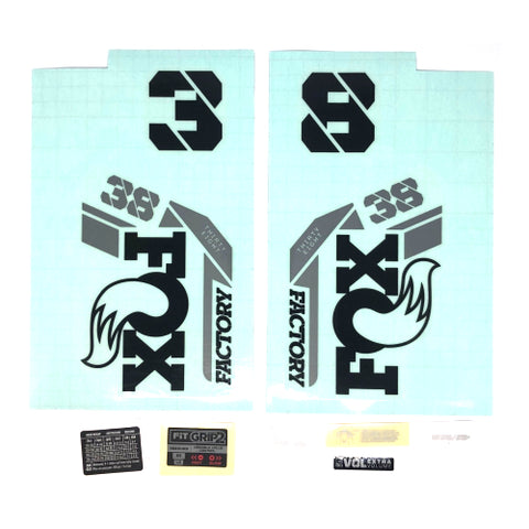 Fox Decal Kit Factory Series - 38mm 2021