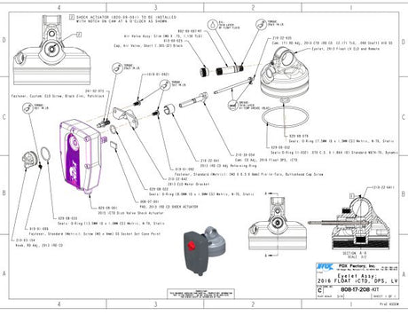 Fox Float Eyelet Assembly iCTD | DPS ird LV