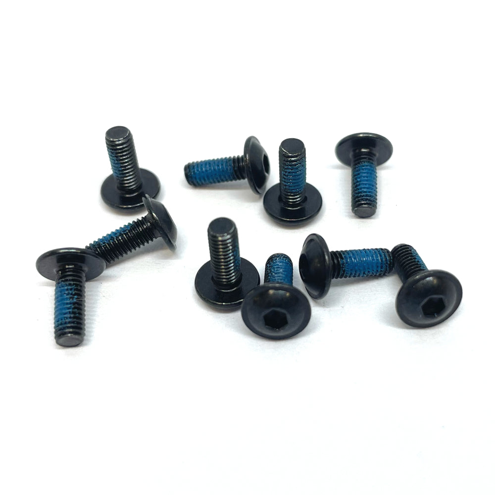 Fox Fender Bolts 36/38/40mm 10-pack Black