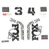 Fox Decal Kit Factory Series - 34mm 2022-24