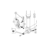 Cannondale Lefty Ocho StopLock Brake Adaptor 160mm w/Lever