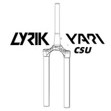 RockShox CSU Lyrik / Yari  DebonAir Black Boost