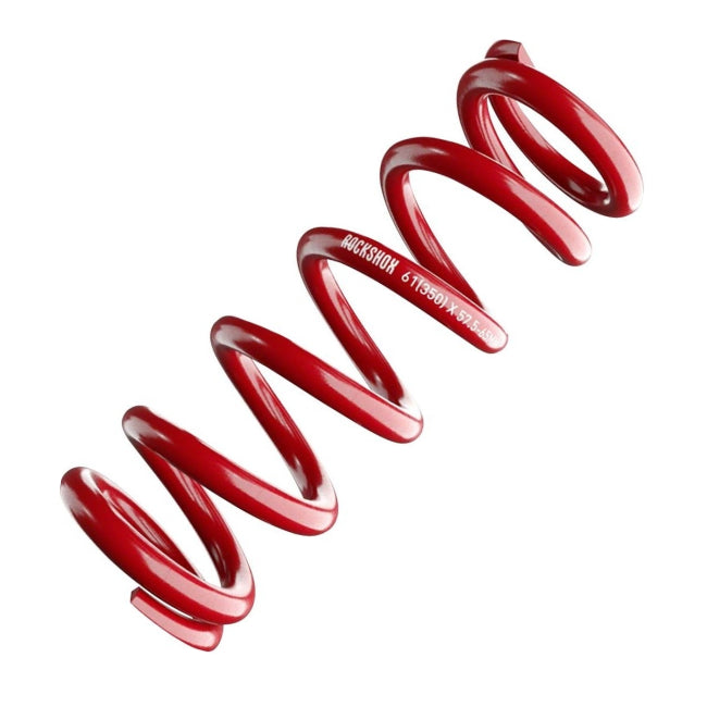 Resorte Rock Shox Metric 174mm 67.5-75mm 550lb, Rojo Eléctrico Resorte Rock Shox Metric 174mm 67.5-75mm 550lb, Rojo Eléctrico