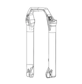 RockShox Lower Leg ZEB 2021 A1 27.5 Black