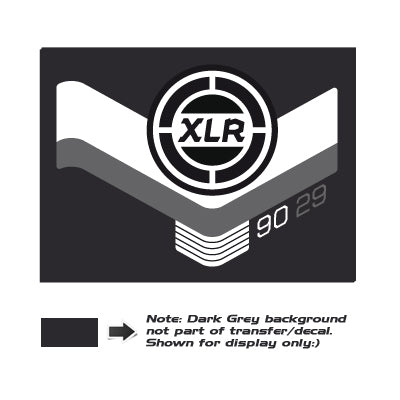 Cannondale Lefty Decal 2014 XLR 90mm 29"