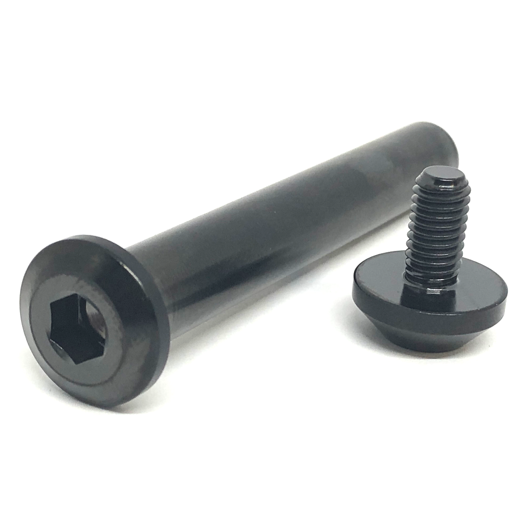 Titanium Shock Mount Bolt Kit 'Trunnion to Pin' 55mm TREK